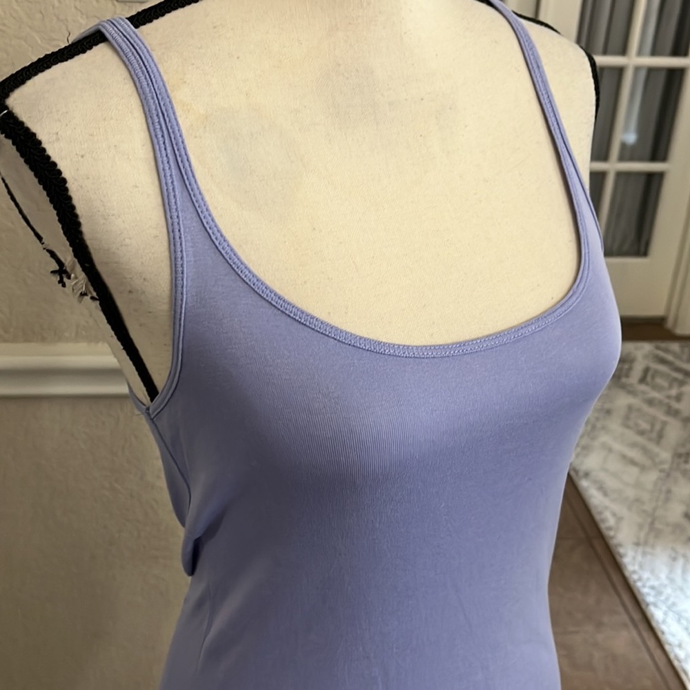 J.Crew purplish blue tank top MED